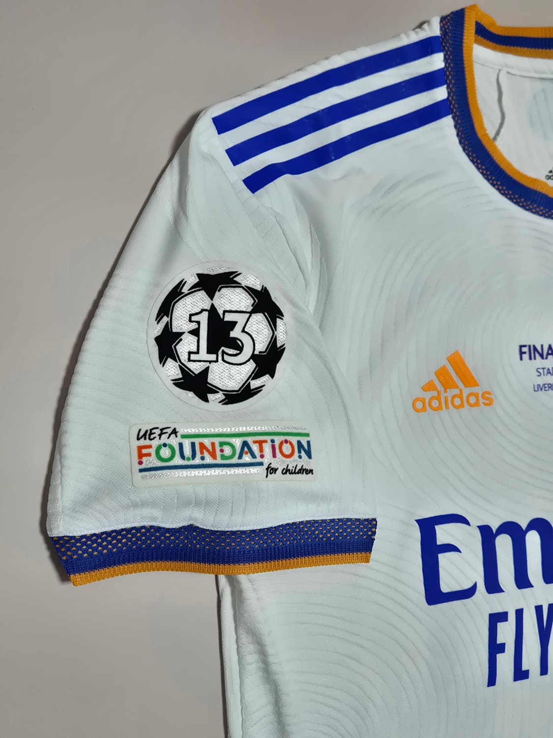 21-22 레알마드리드 홈 발베르데 유니폼 L사이즈 챔스파이널버전  상품이미지5