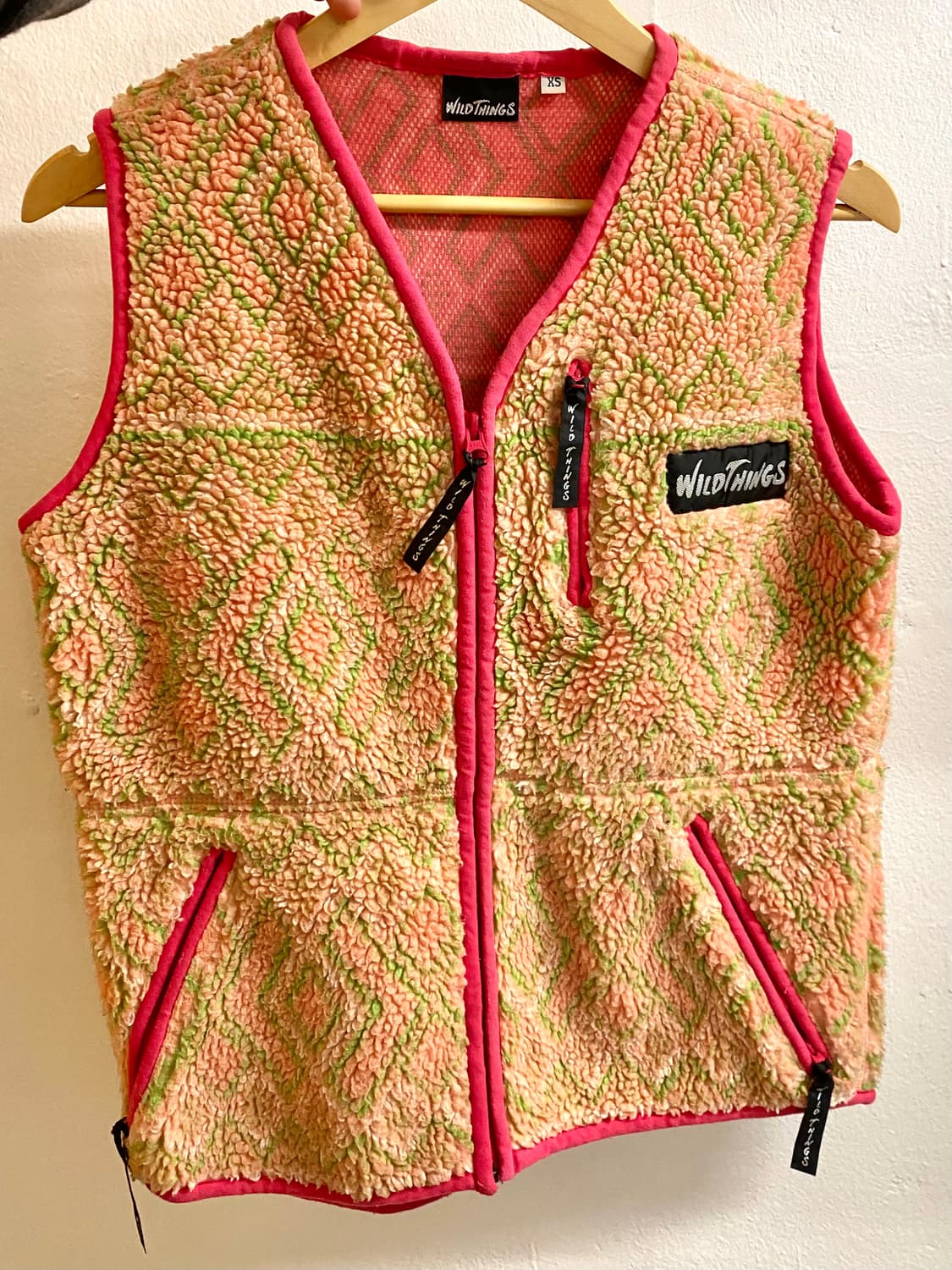 WILD THINGS fleece vest 아즈텍 플리스 베스트 상품이미지4