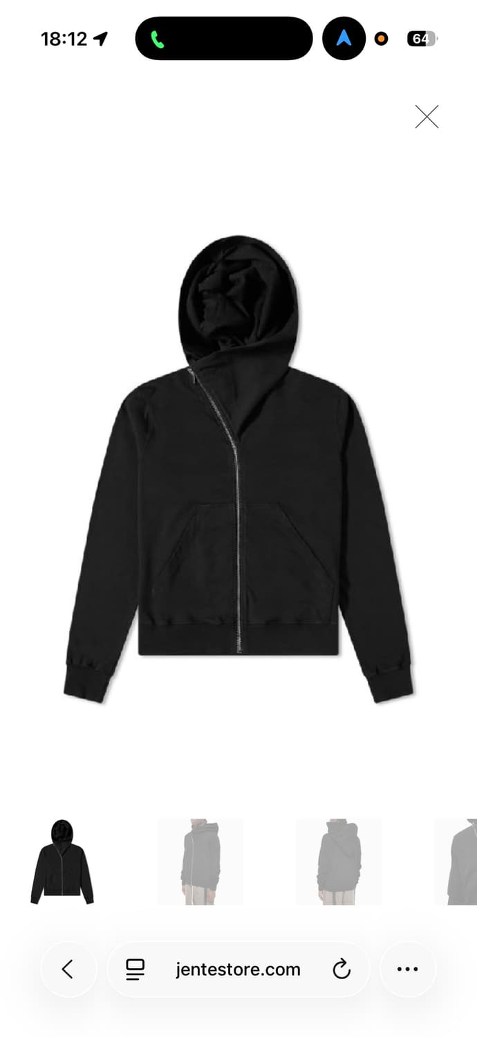 릭오웬스 마운틴 후드 상품이미지1