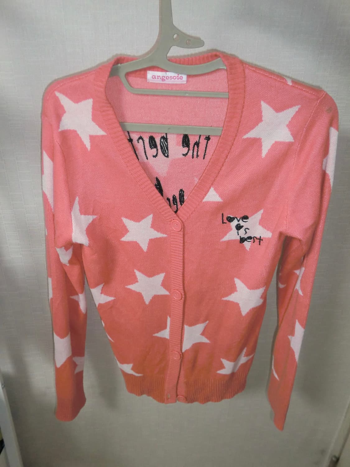 별 레터링 가디건 펑크 빈티지 히피 니혼진 상품이미지1