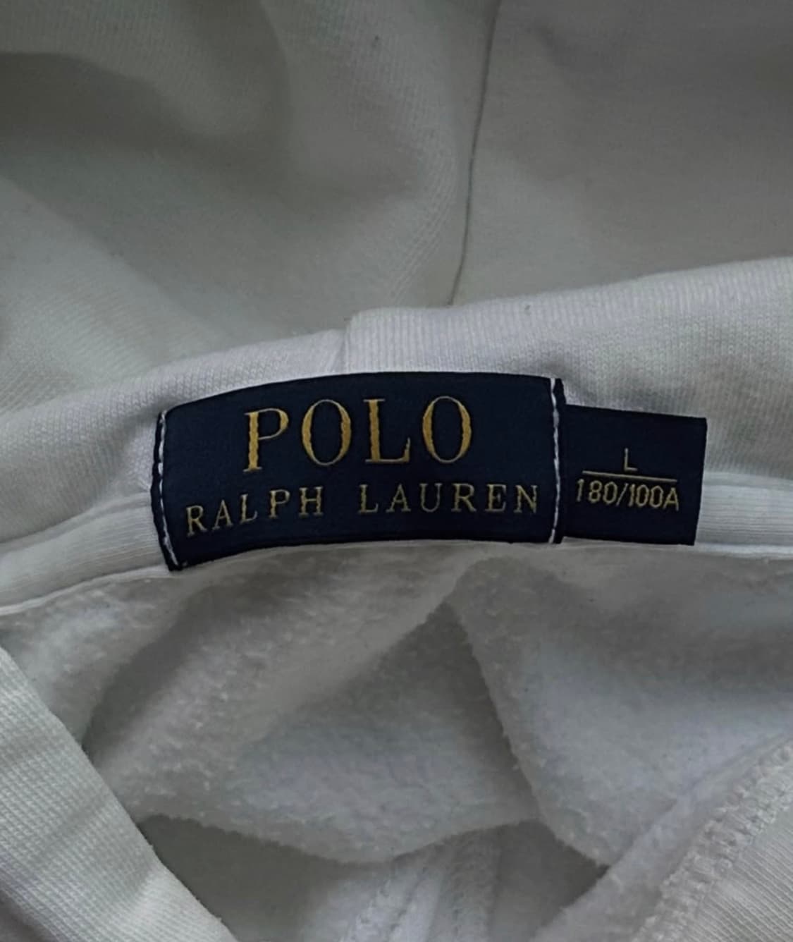 대장급 폴로 랄프로렌 빅포니로고 화이트 후드티 상품이미지7