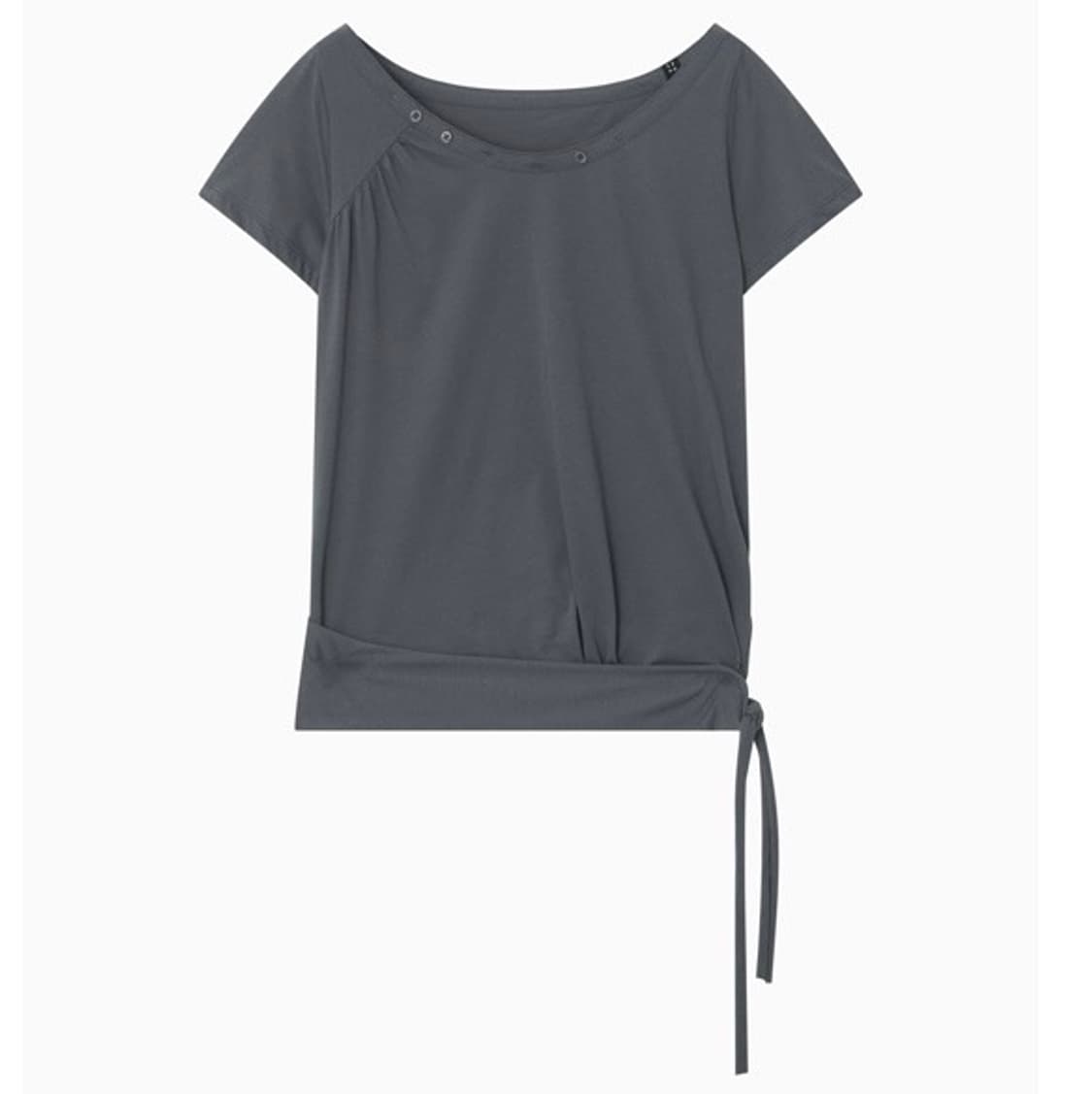 오헤시오 26에센셜 반팔 차콜  상품이미지1