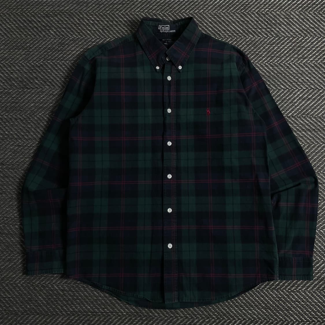 폴로 랄프로렌 체크 블럭 박시핏 셔츠y 3850 상품이미지2