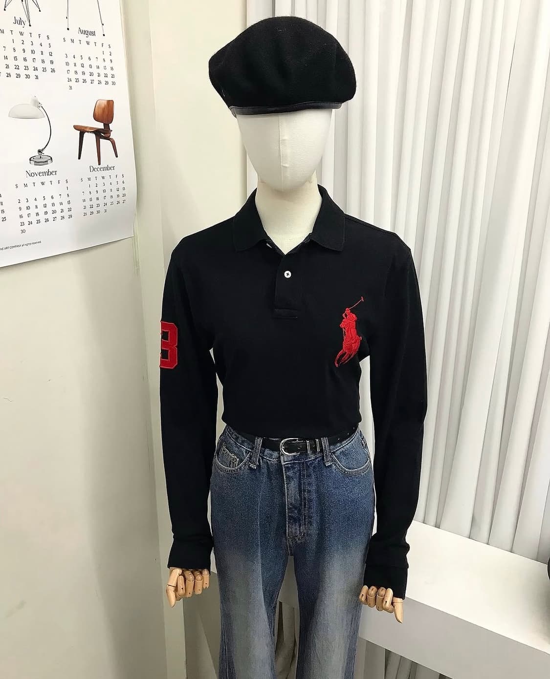 폴로 빅포니 카라 긴팔티 상품이미지7