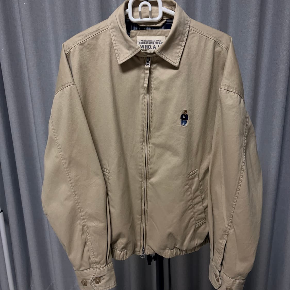 후아유 스테브 해링턴 자켓 베이지 M 상품이미지2