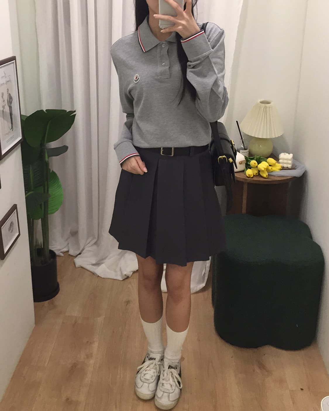 여성 몽클레어 카라 티셔츠 100 상품이미지1