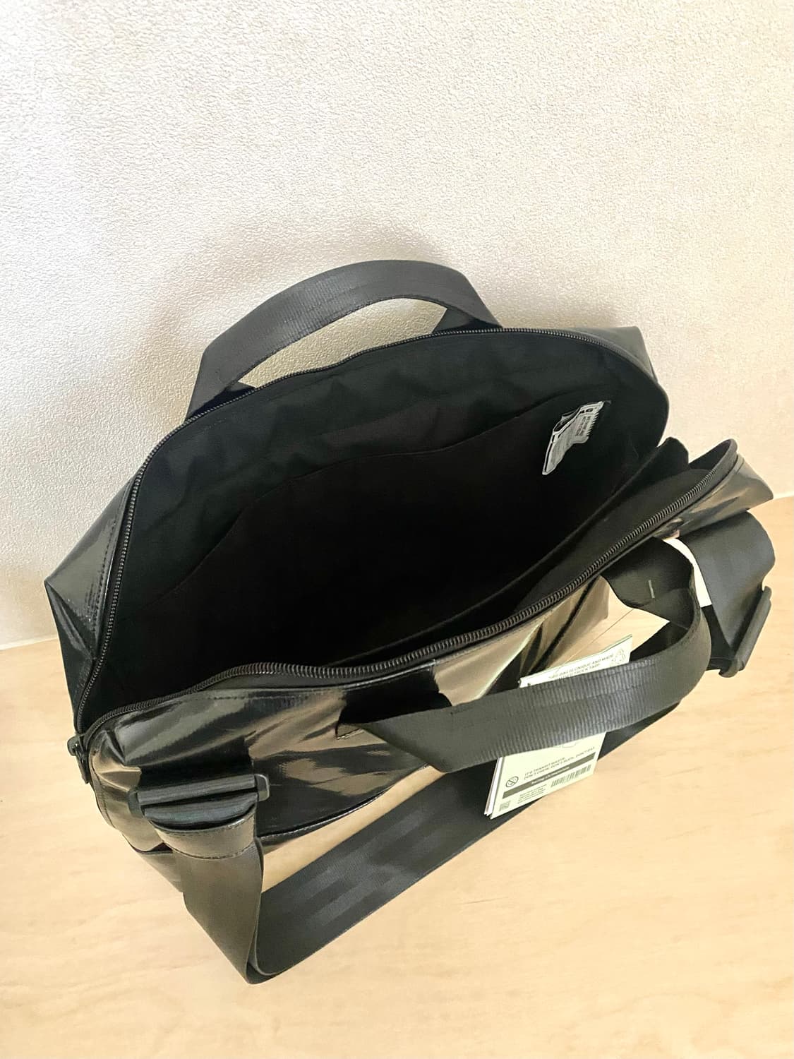 프라이탁 모스 올블랙 새상품 상품이미지7