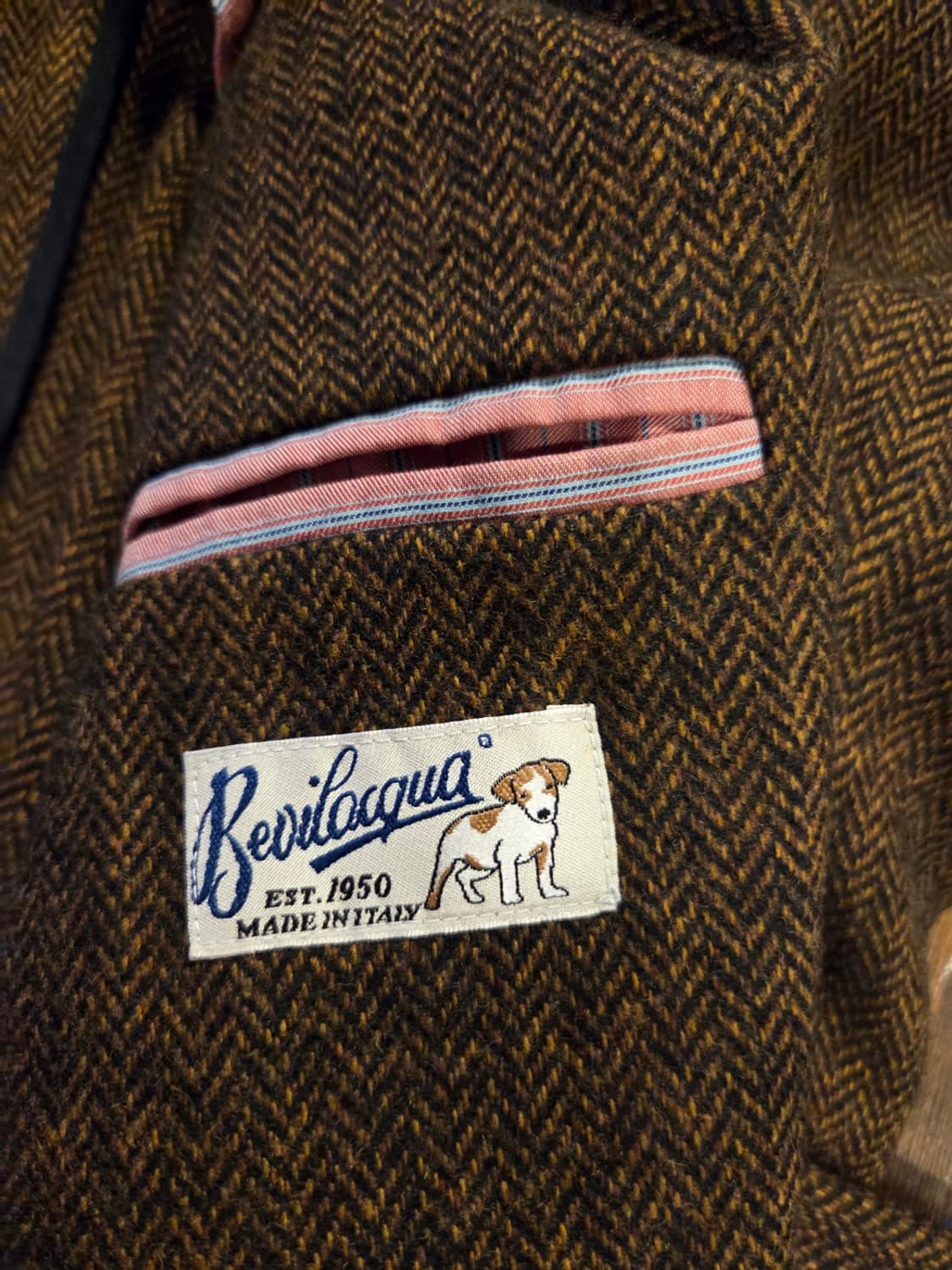 이탈리아 브랜드 베빌라쿠아 트위드자켓 상품이미지7