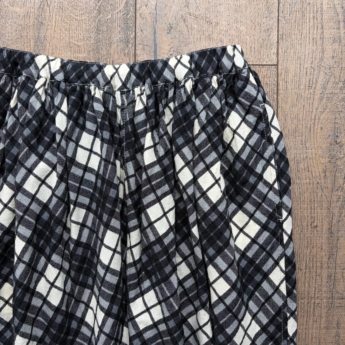 Check Fulling Wool Saruel Pants 상품이미지2