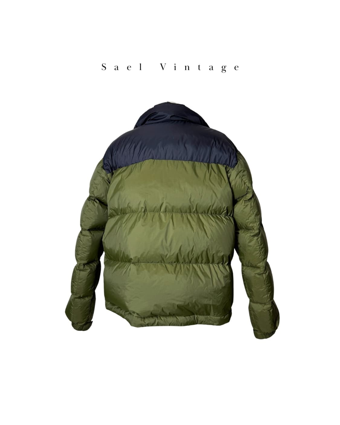 아이더 크레도 덕다운자켓 숏패딩 카키 L 상품이미지5