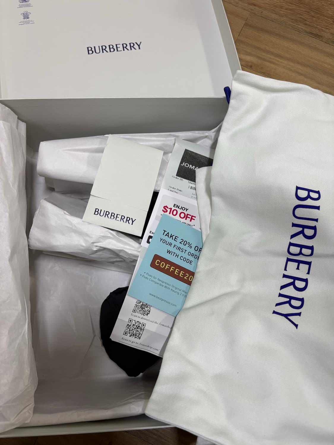 [41=260] 버버리 레더 트랙(트렉) 부츠 블랙 팝니다 상품이미지10