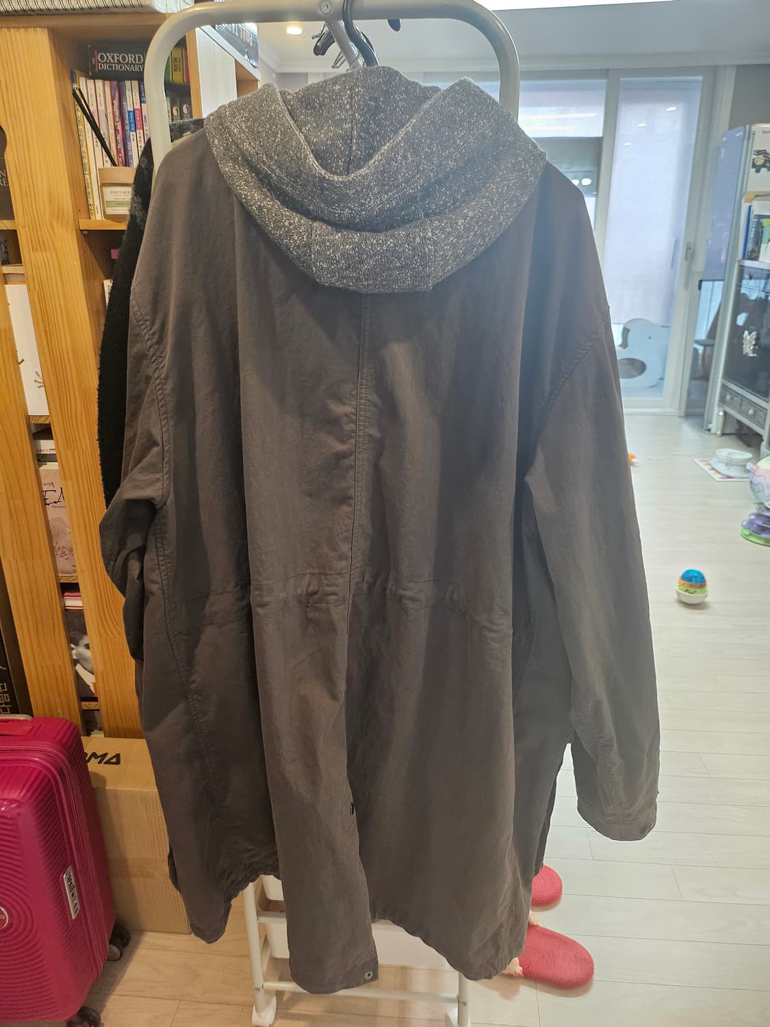 코이세이오 워시드 밀리터리 자켓 카키 야상 판매 상품이미지3