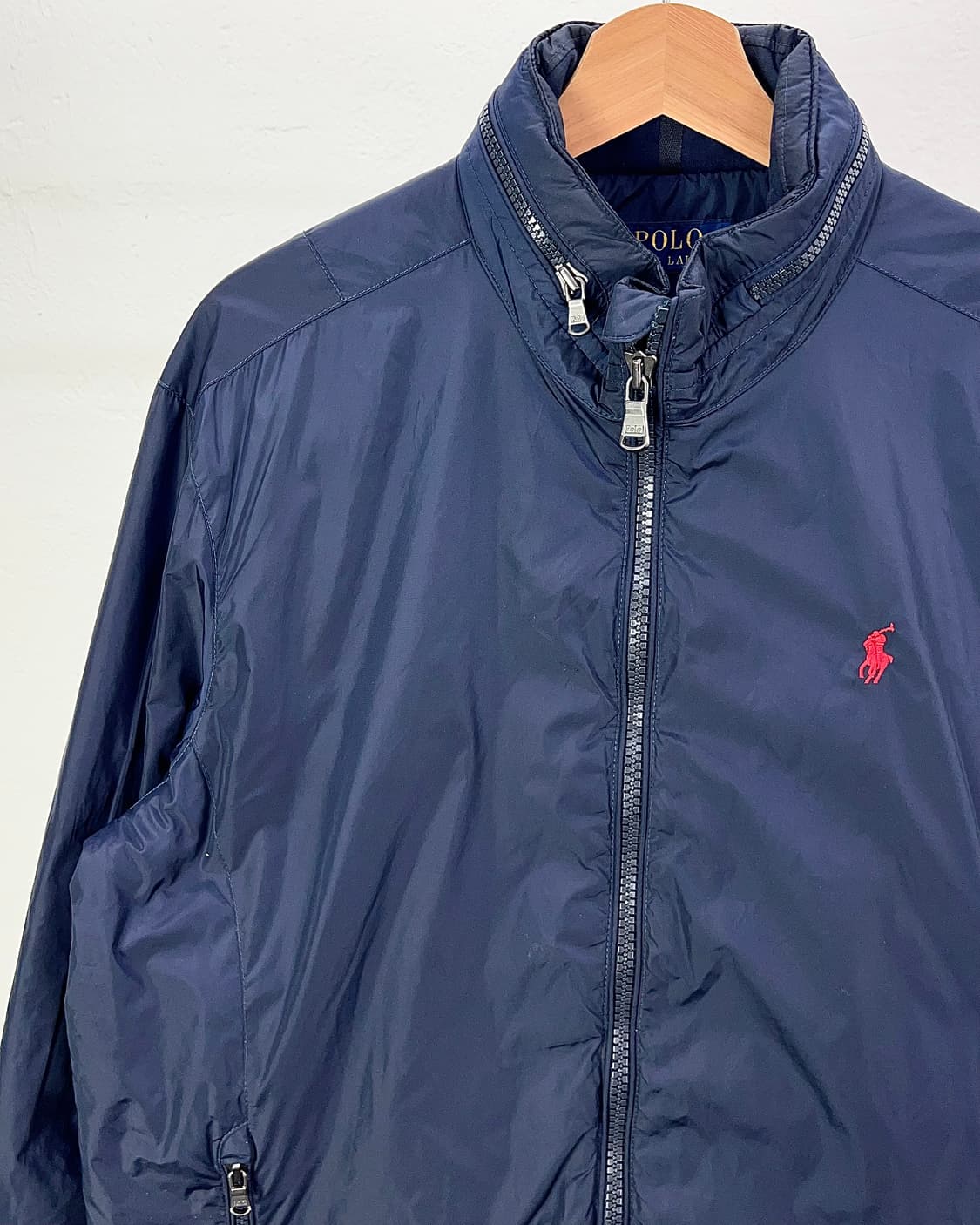 폴로 랄프로렌 네이비 레드포드 패커블 히든 후디 자켓 상품이미지2