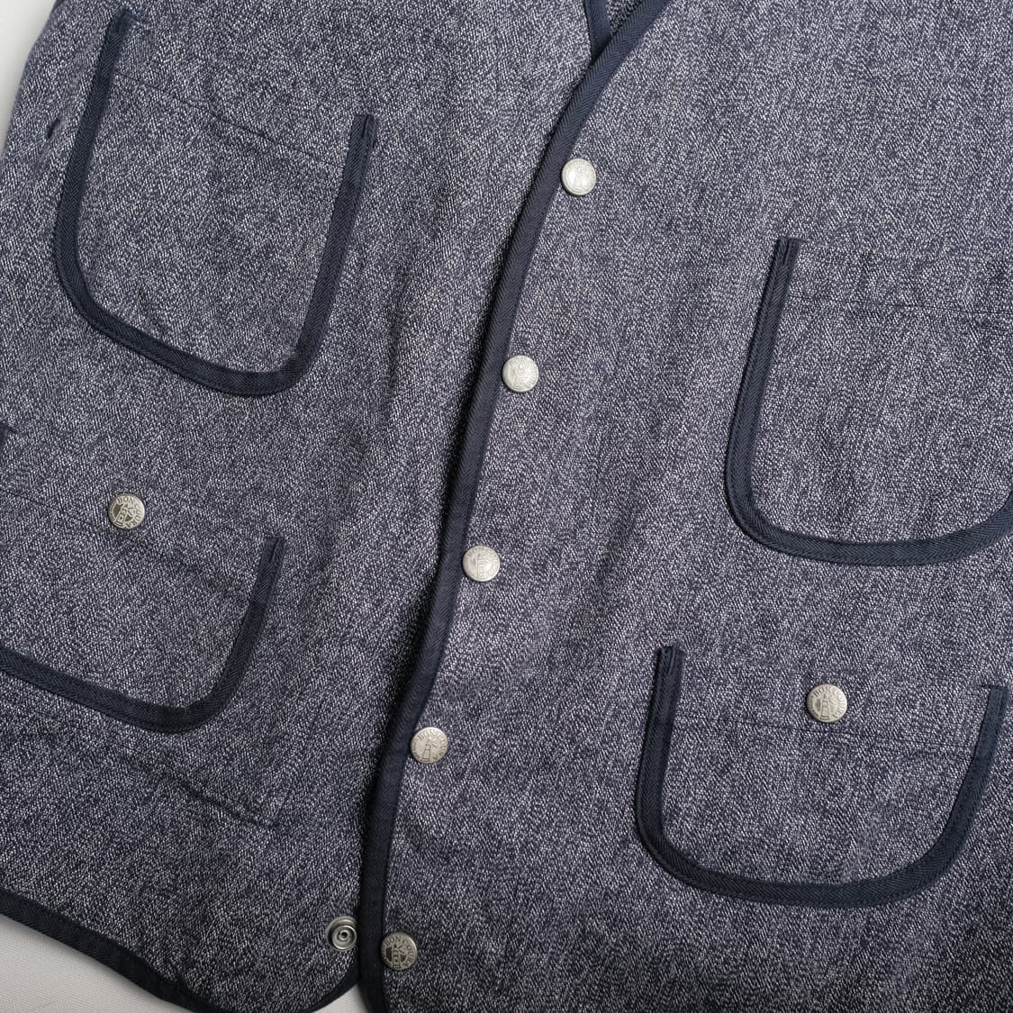 봉쿠라 데드스탁 트위스트 파이핑 베스트 40(100-103)사이즈 상품이미지5