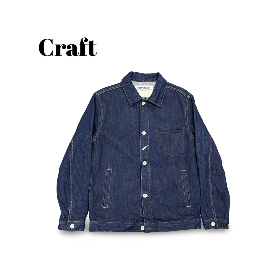 95)크래프트 데님 워크 자켓 상품이미지1