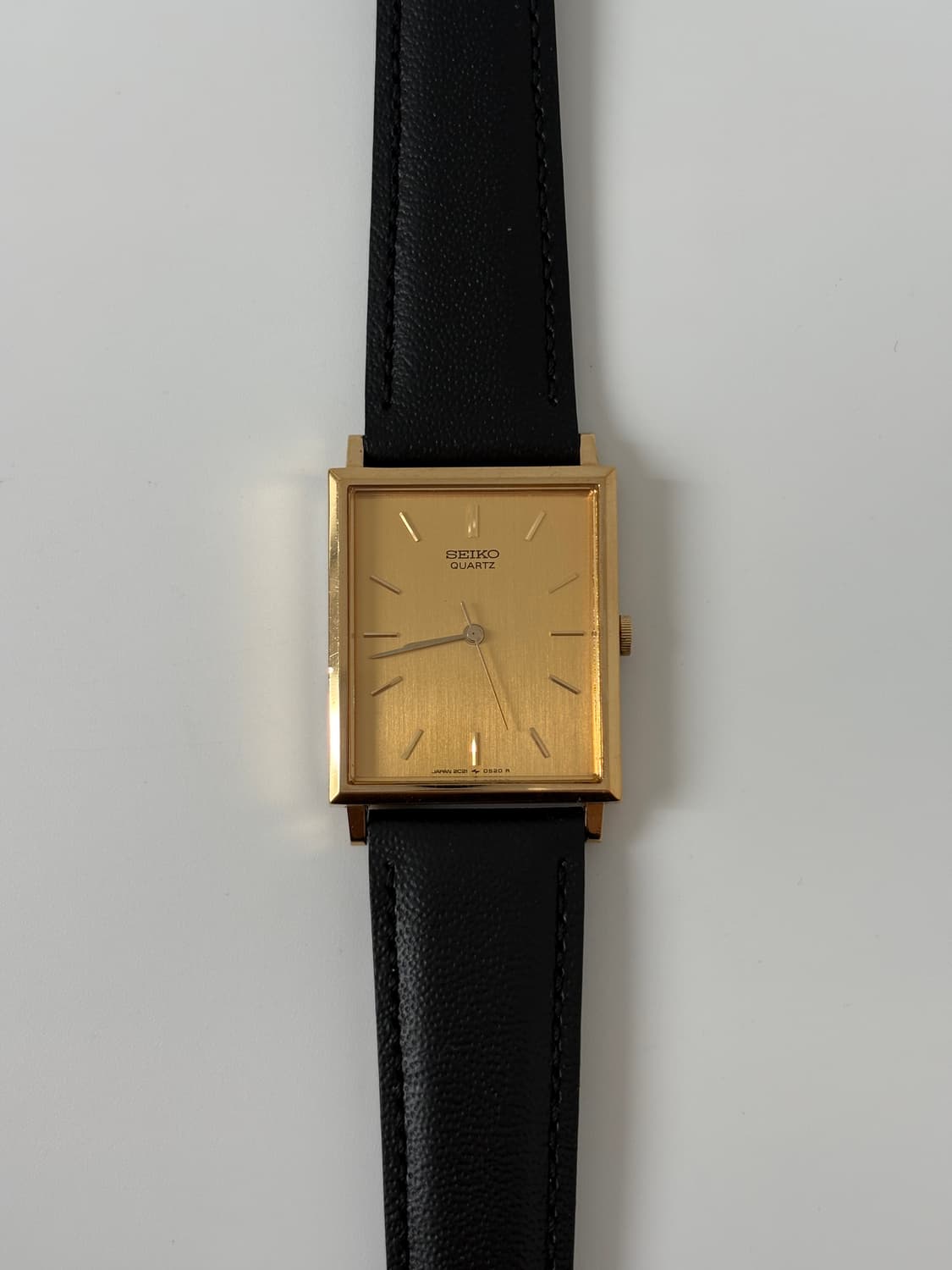 1980s Gold Square Quartz 상품이미지3