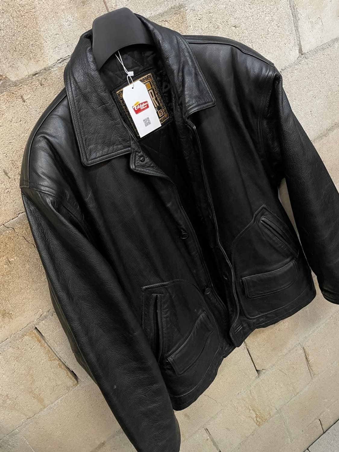 90s 아들러 소가죽 자켓  상품이미지3