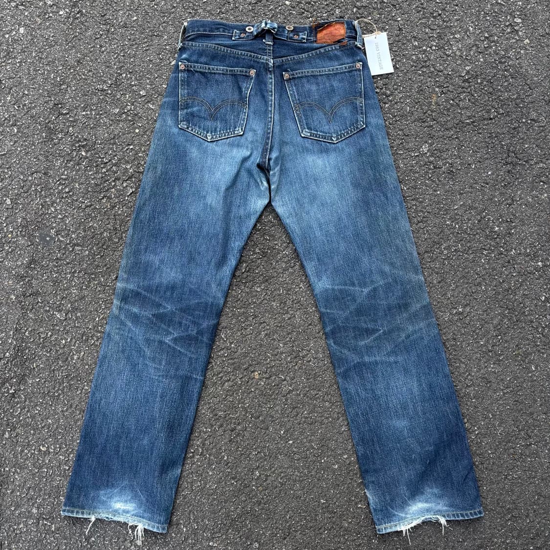 90년대 일본 lvc s702 셀비지 상품이미지5