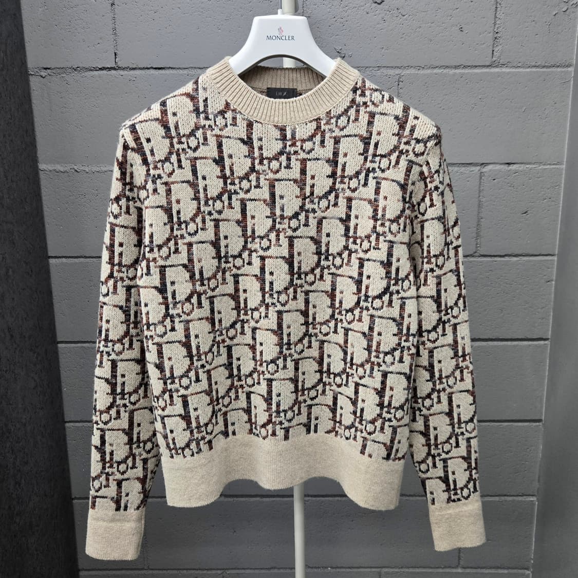 디올 오블리크 울 니트 S 상품이미지2