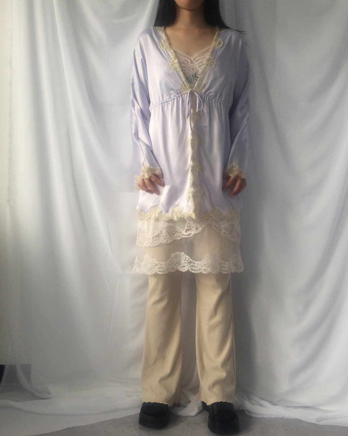 Lace slip onepieece 상품이미지7