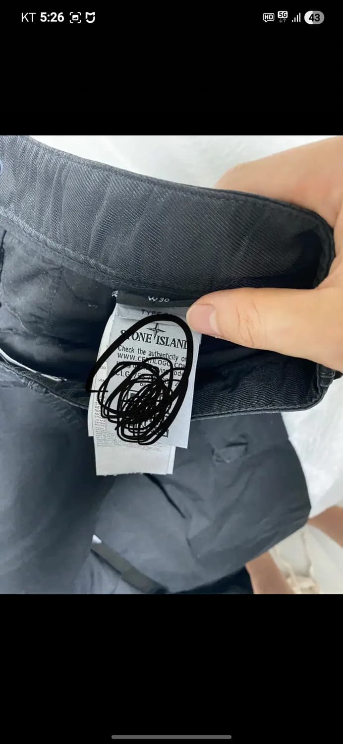 스톤 아일랜드 카고팬츠 허리 30 슬림 ㅣㅅ 상품이미지2