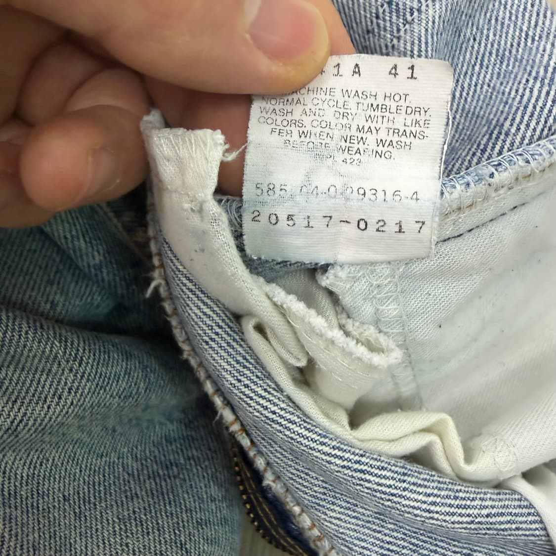 Levi's]80's 리바이스 517 오렌지탭 38x30 USA 상품이미지9