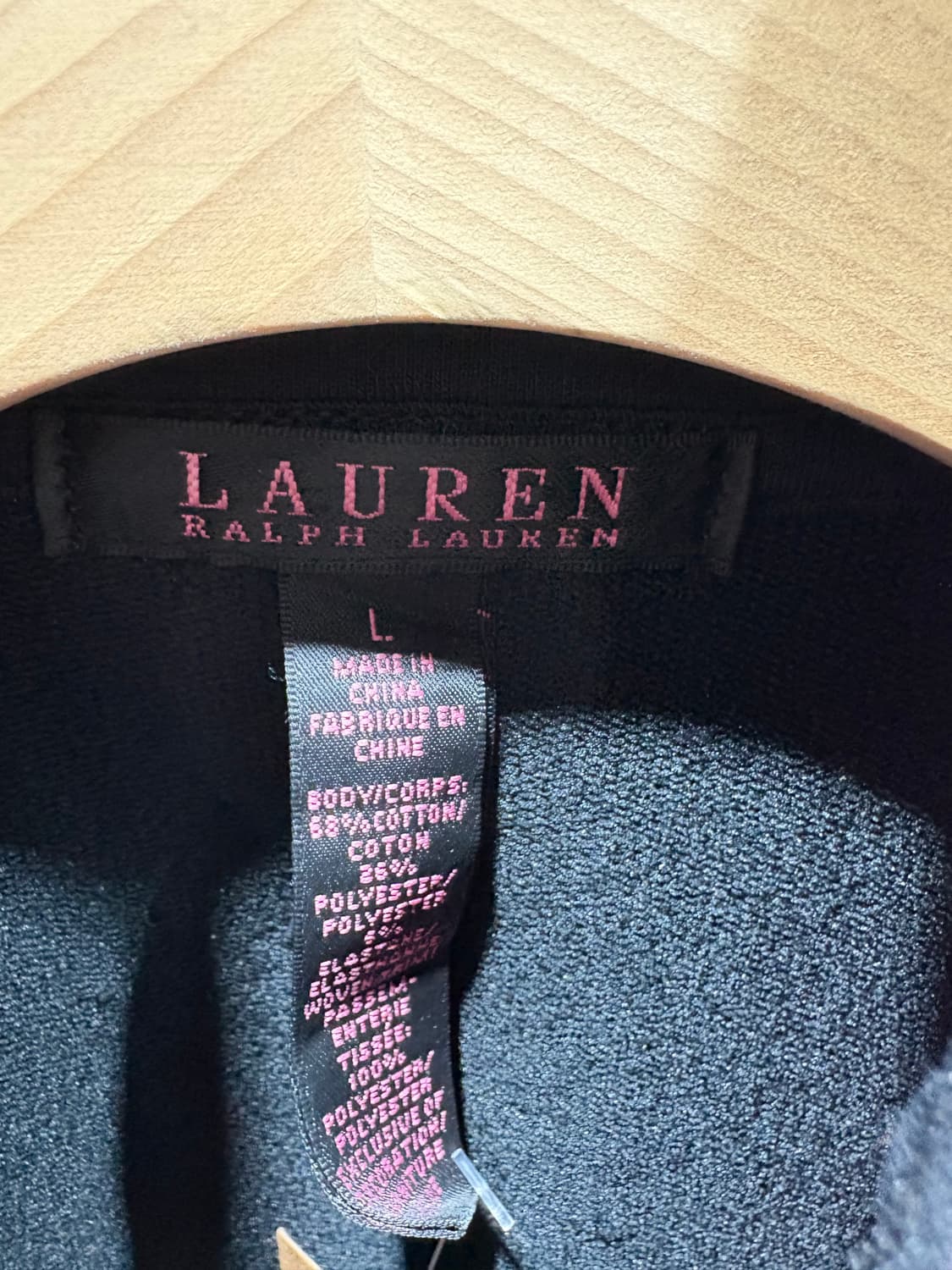 L 폴로랄프로렌 우먼스 핑크 퀄링 자켓 상품이미지5