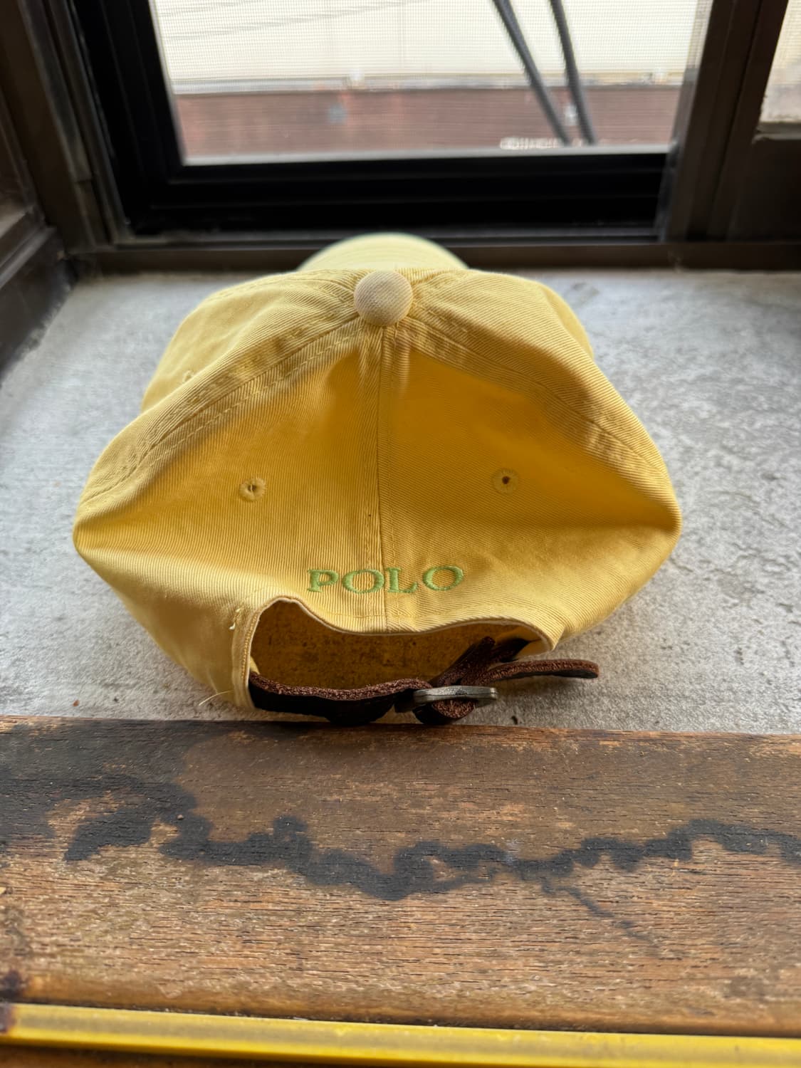 폴로 랄프로렌 볼캡 모자 (가죽스트랩) 상품이미지3