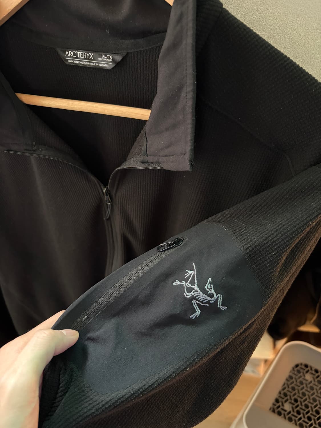 아크테릭스 델타 LT 집업 넥 상품이미지1