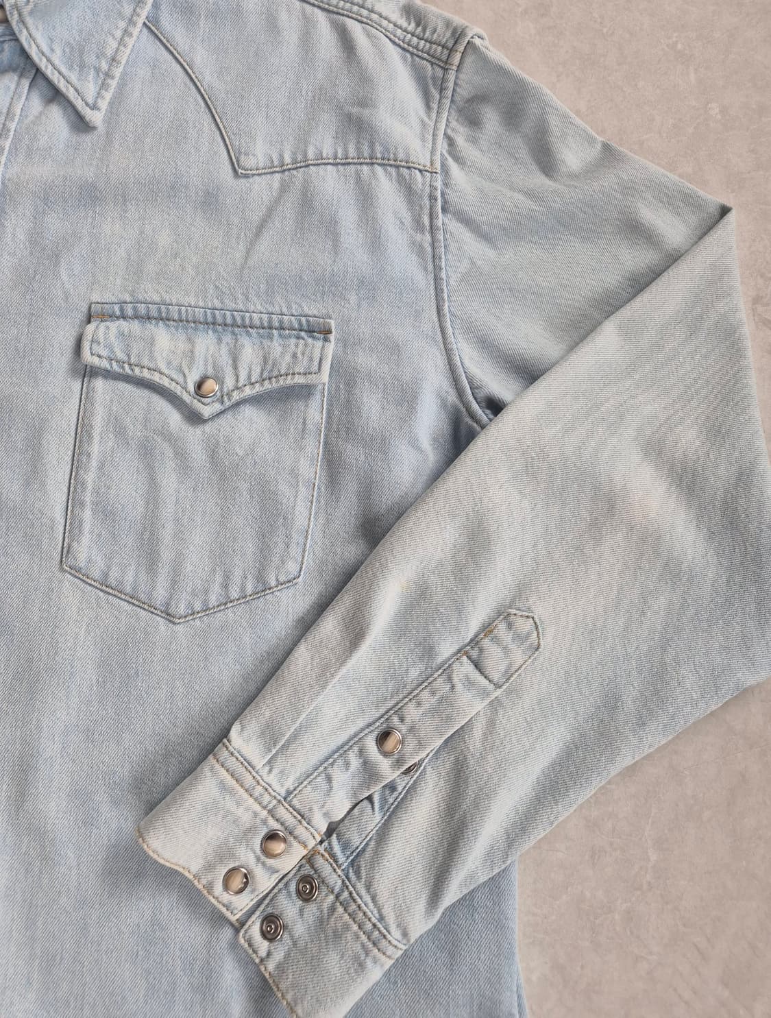 CELINE Western Denim Shirt 상품이미지3