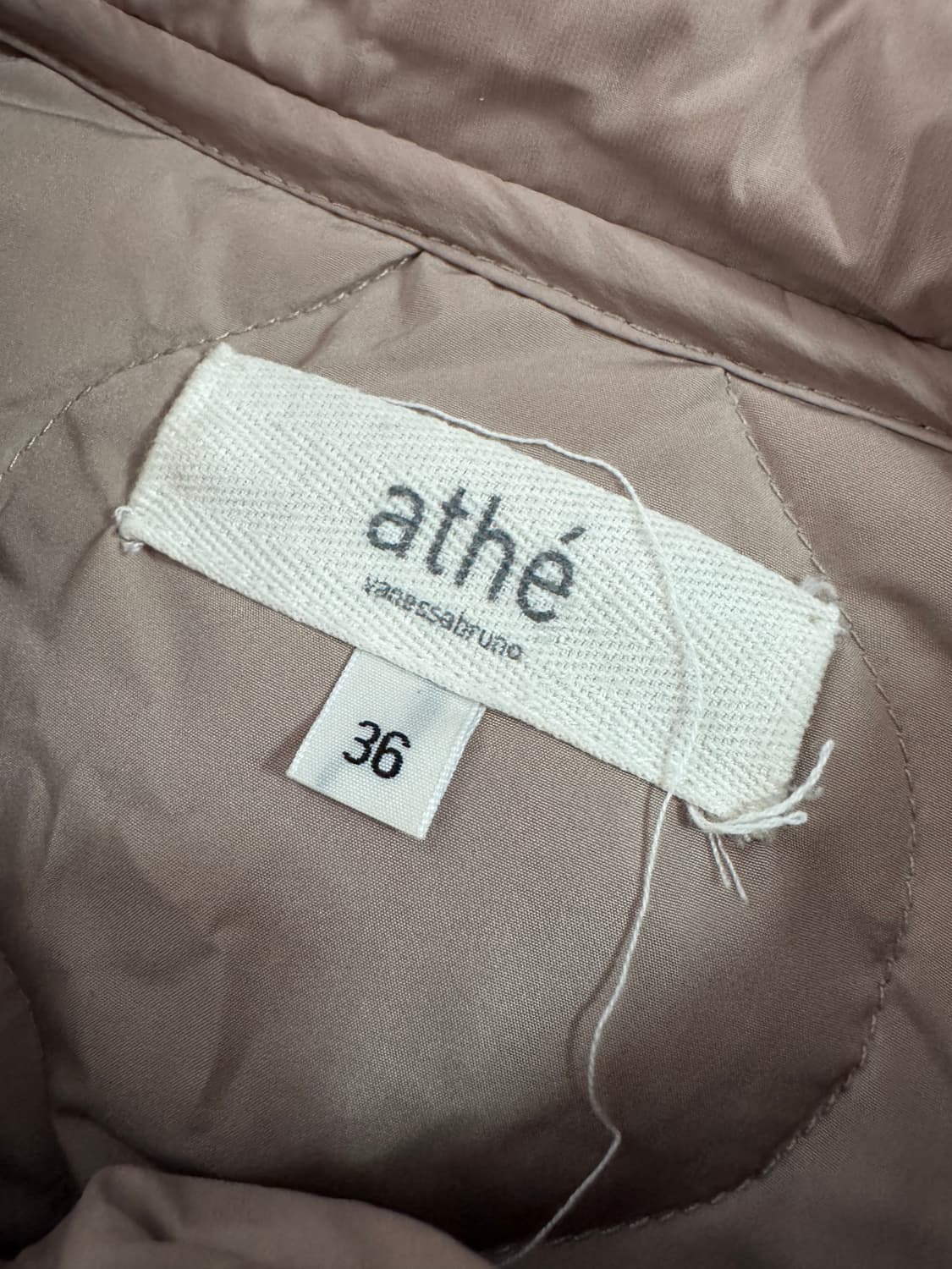 여성 아떼 바네사브루노 구스다운 오버핏 퀄팅 패딩 자켓 상품이미지3