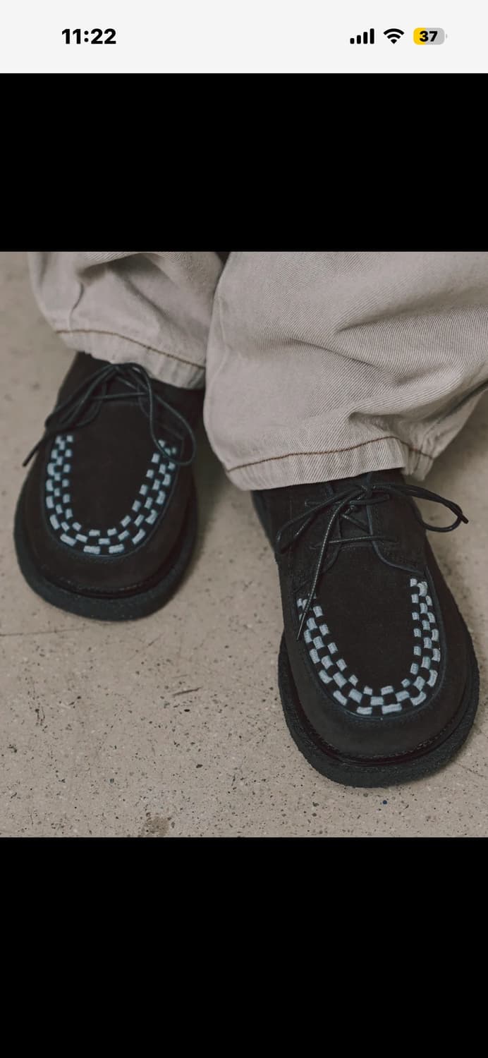 로맨틱무브 보위 클리퍼 블랙 스웨이드 상품이미지1