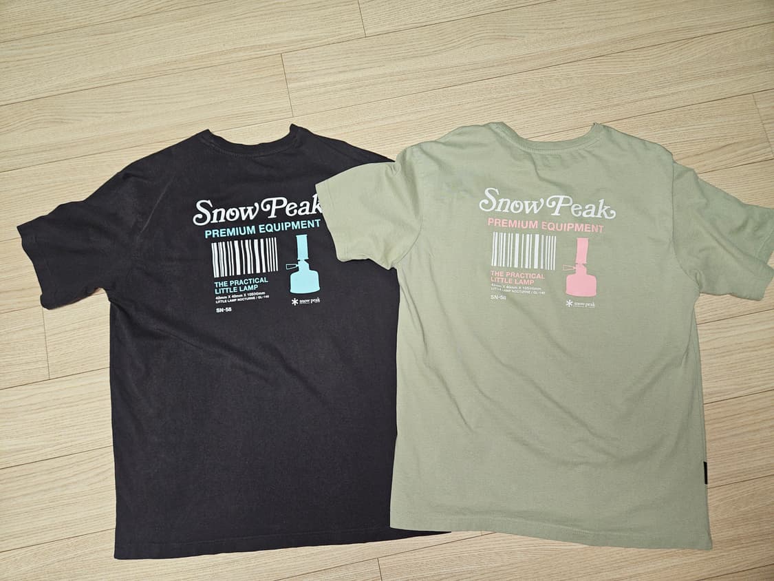 스노우피크반팔 XL2종 상품이미지1