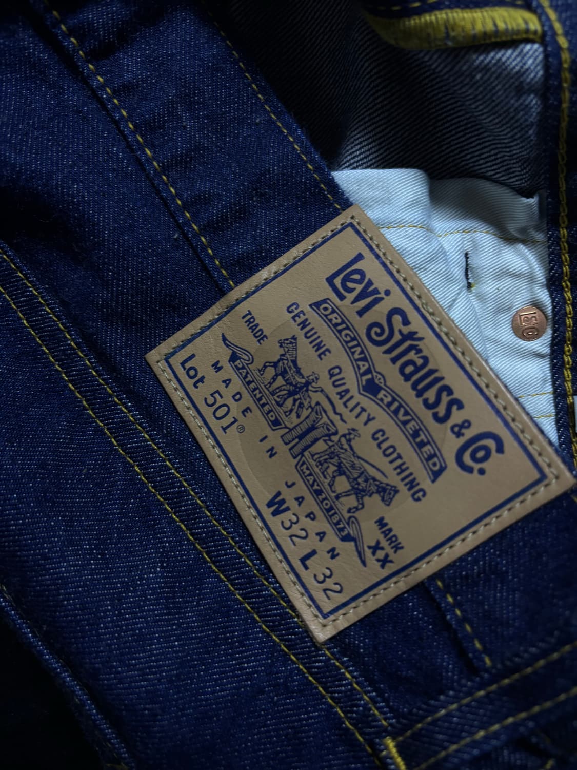 [32x32] 리바이스 블루탭 1980's 501 상품이미지2