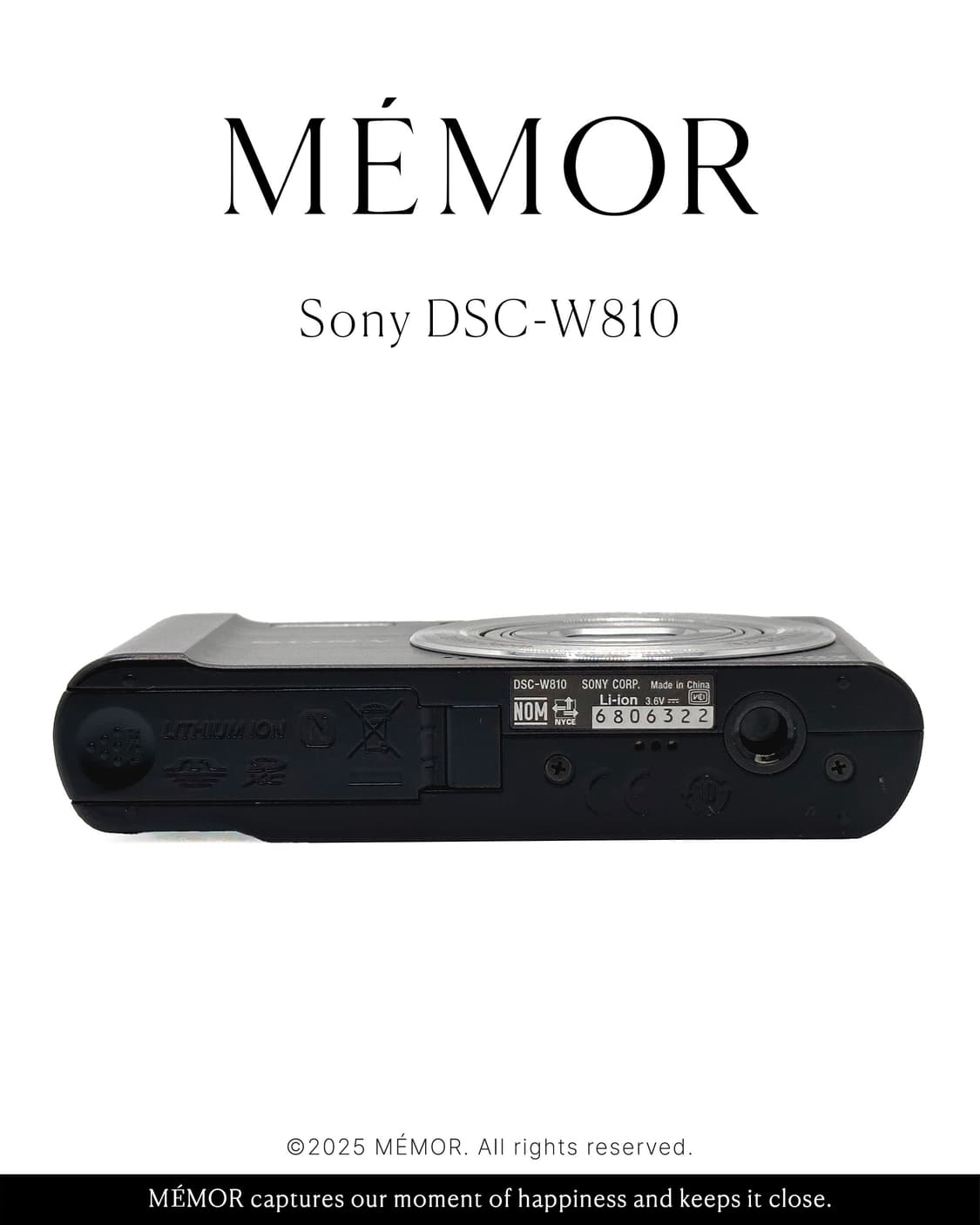 아이브레이픽🪽Sony DSC-W810 소니 디카 빈티지카메라 상품이미지4