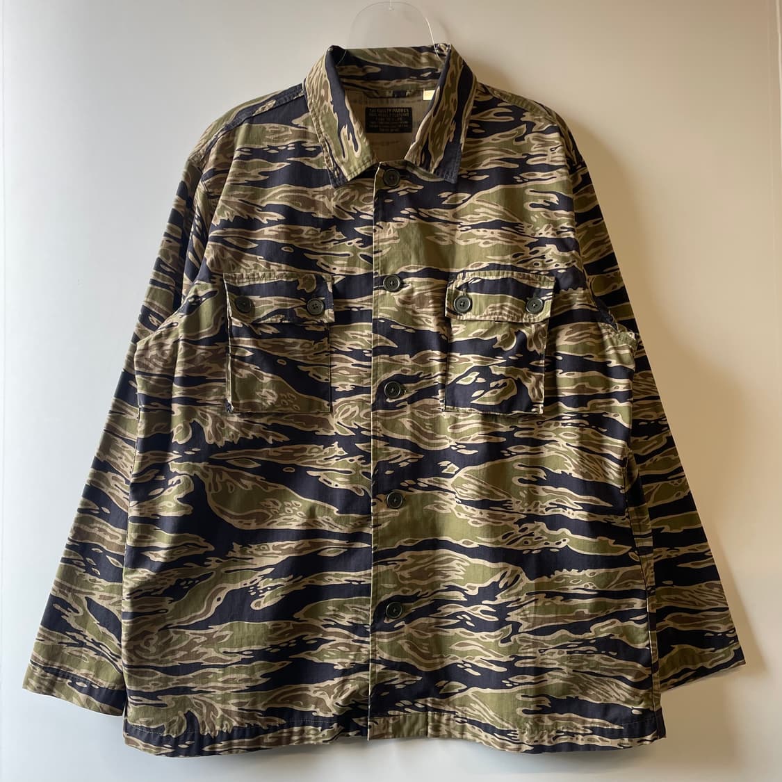 와코마리아 타이거카모 밀리터리 셔츠자켓 상품이미지2