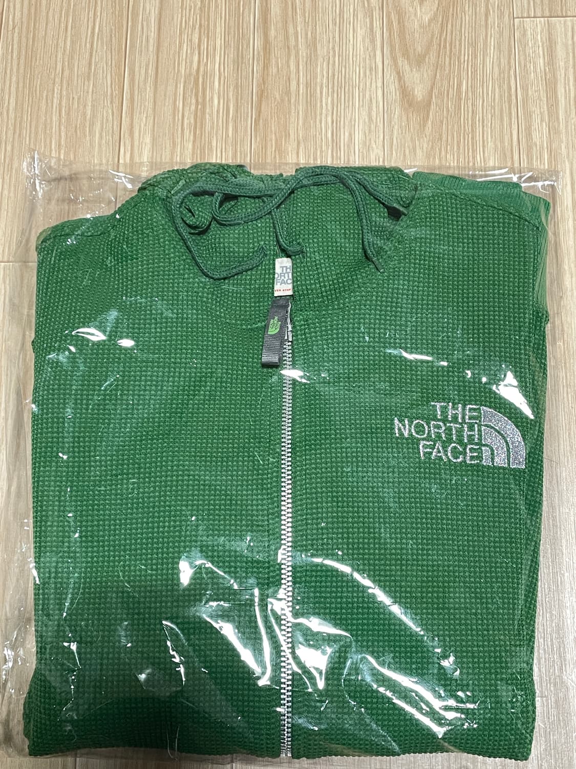 100L 노스페이스 와플 그린 후드집업 라지 상품이미지10