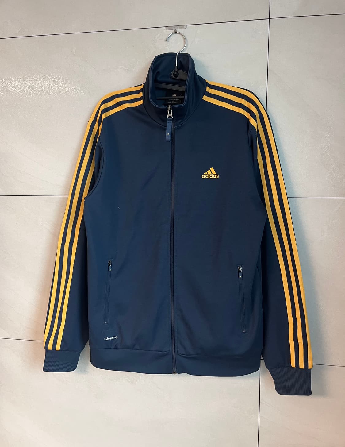 아디다스 대장 네이비 옐로우 라인 져지 [100] 상품이미지3