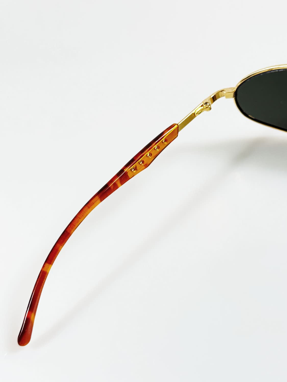 90s 골드 슬림 오벌 프레임 빈티지 선글라스 상품이미지7
