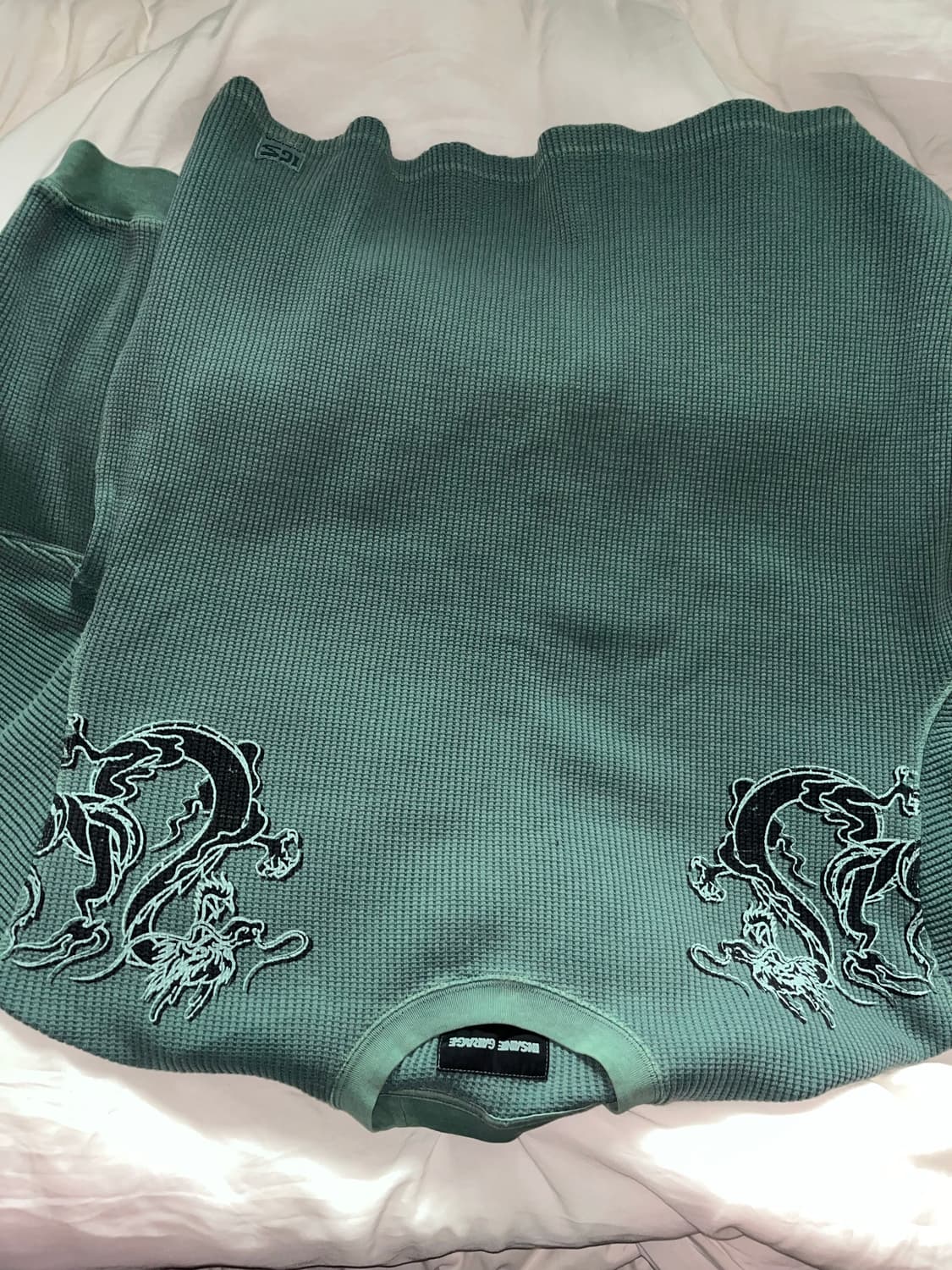 인세인개러지 와플 롱슬리브 1사이즈 상품이미지5