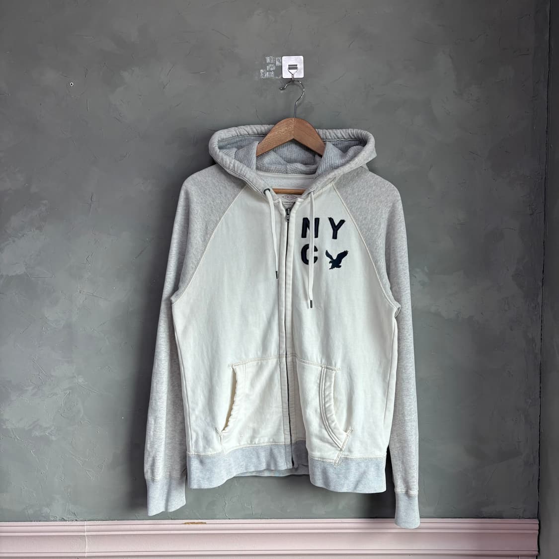 아메리칸 이글 빈티지 뉴욕 후드집업 상품이미지1