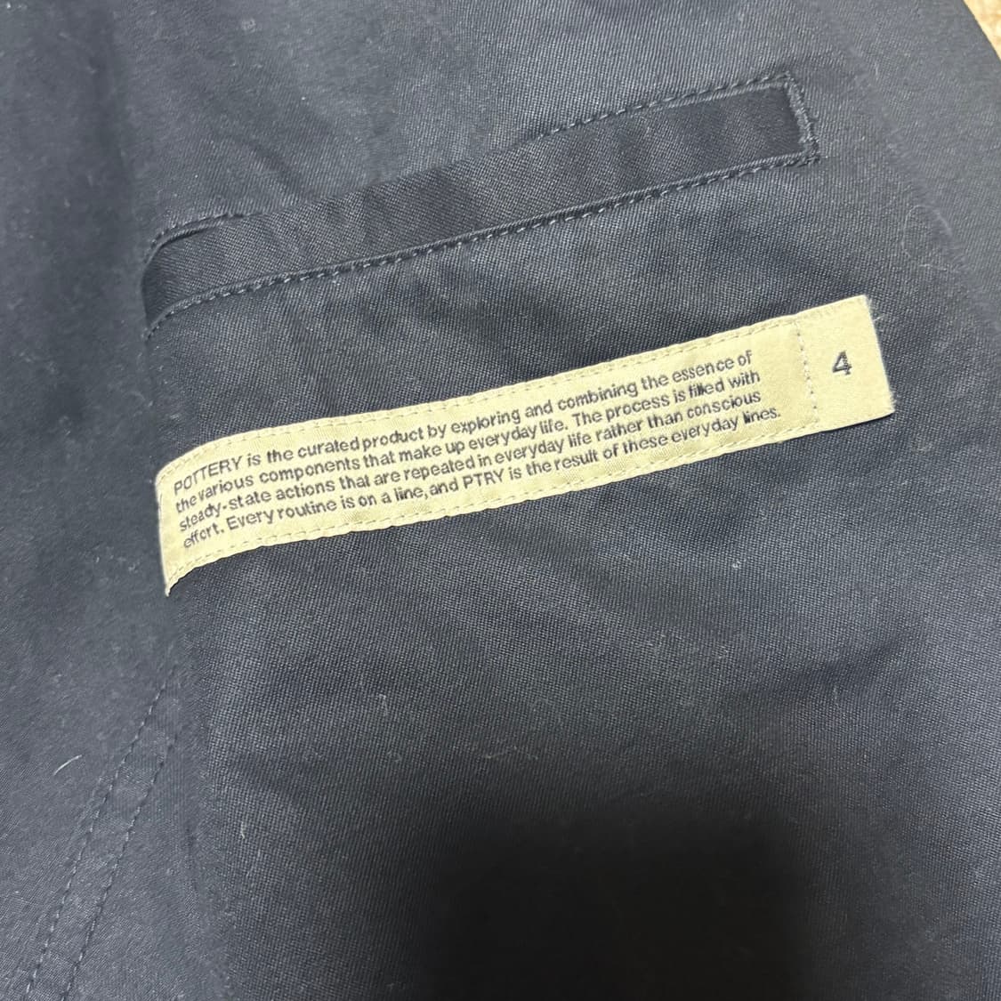 포터리 코튼 블레이저 4size 상품이미지6