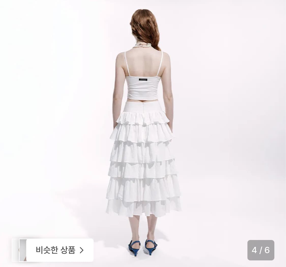 러프넥 레이스 슬리브리스 상품이미지3