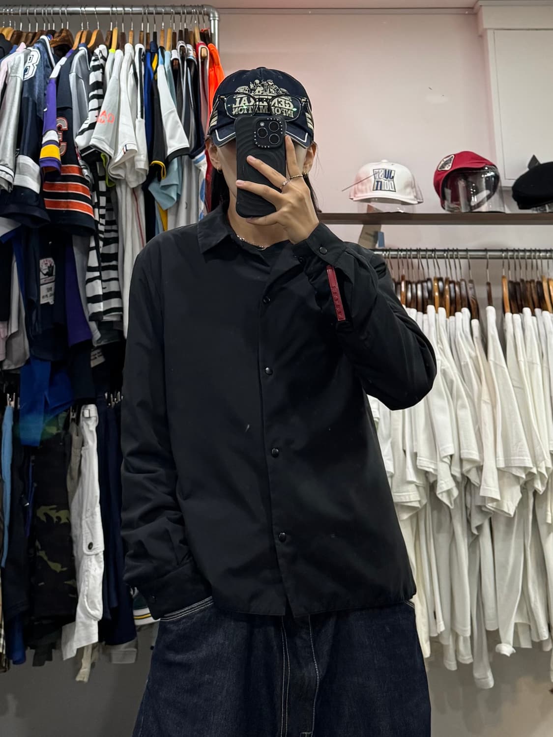 00s 프라다 리버시블 우먼스 자켓 상품이미지7
