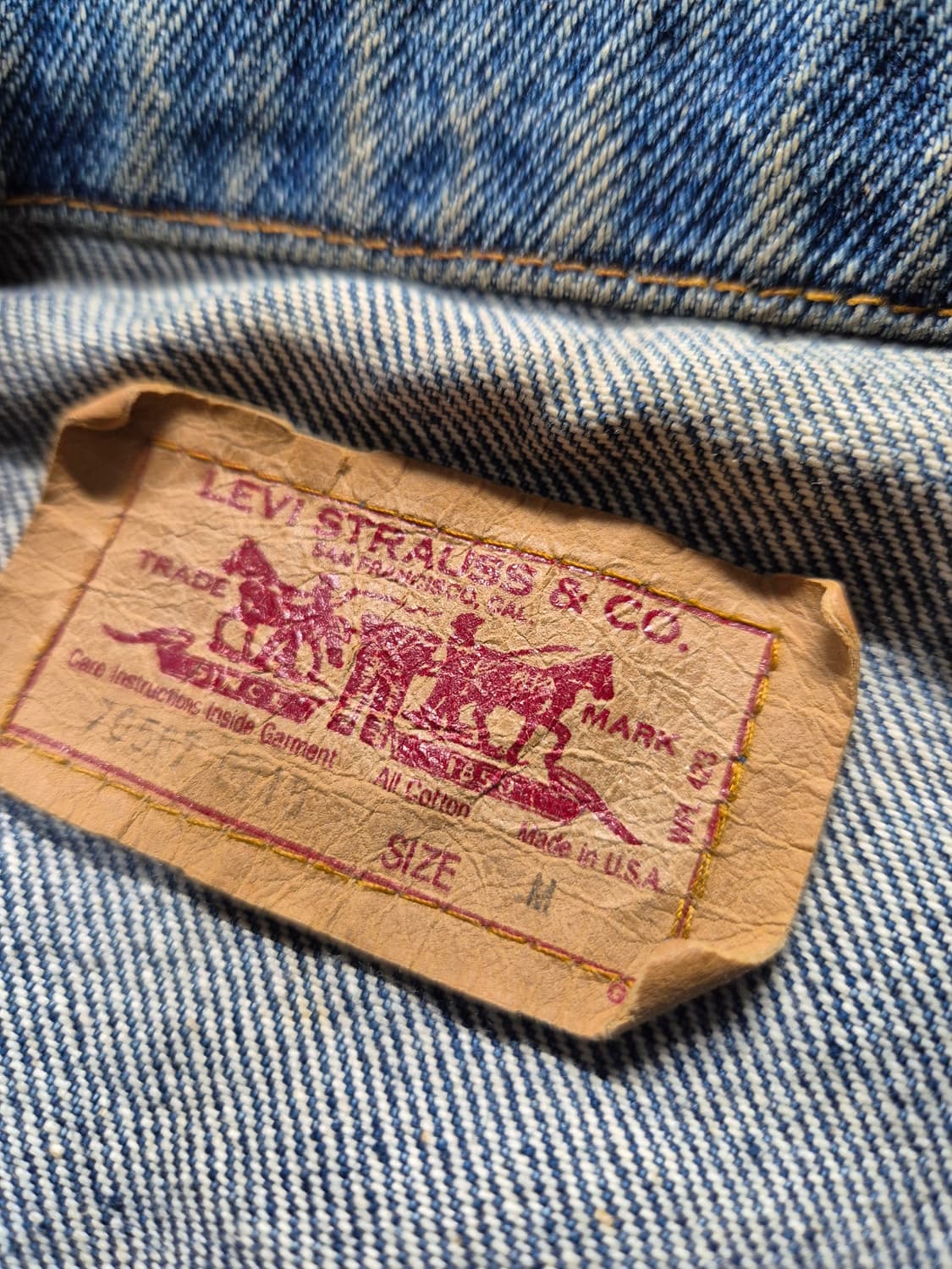 80s 리바이스 트러커 상품이미지9