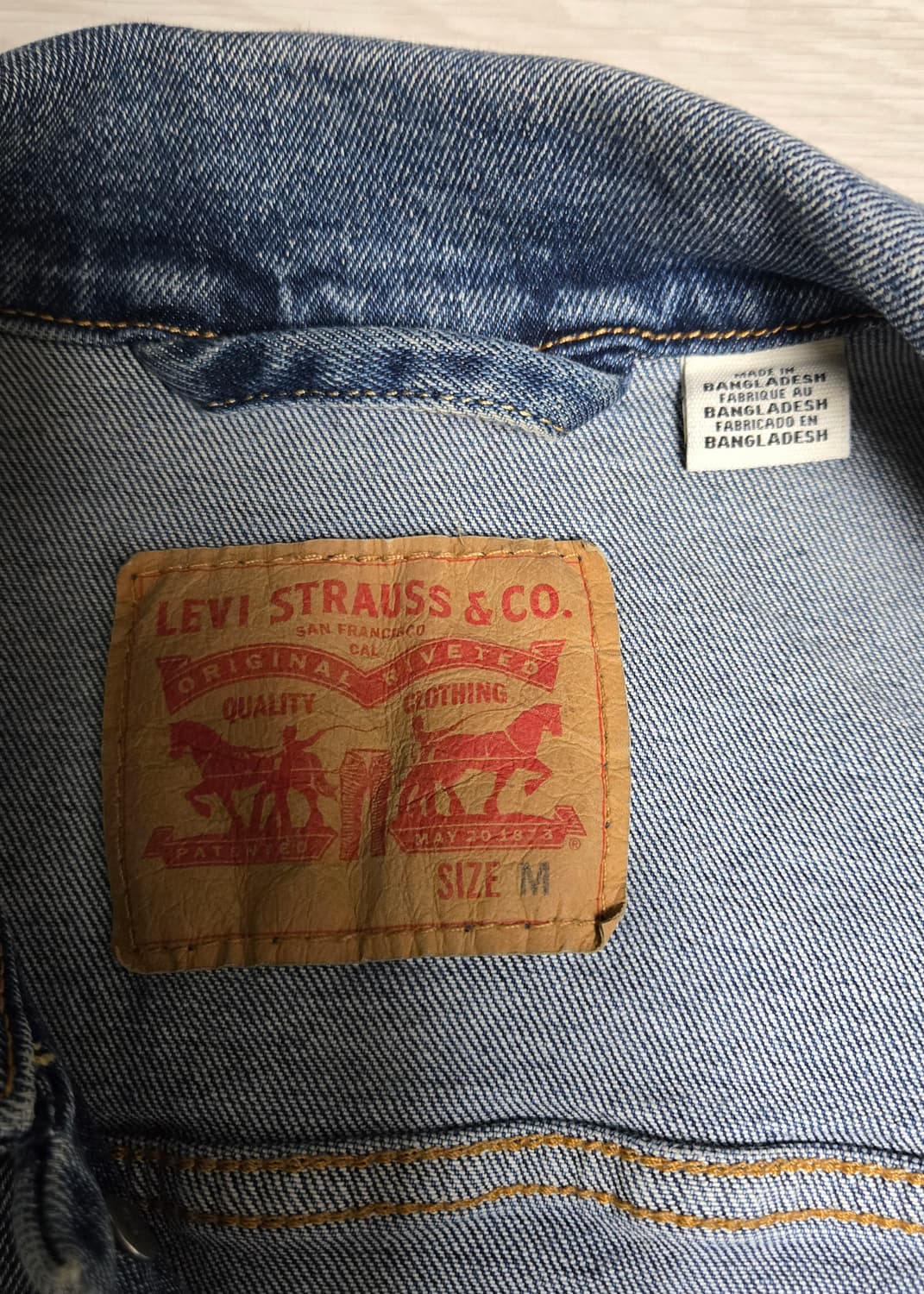 리바이스 데님 자켓 상품이미지3