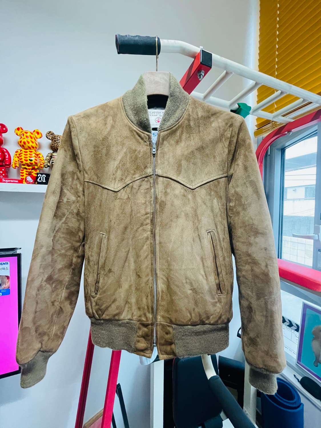 리얼스웨이드 자켓 웨스턴 스웨이드 상품이미지1