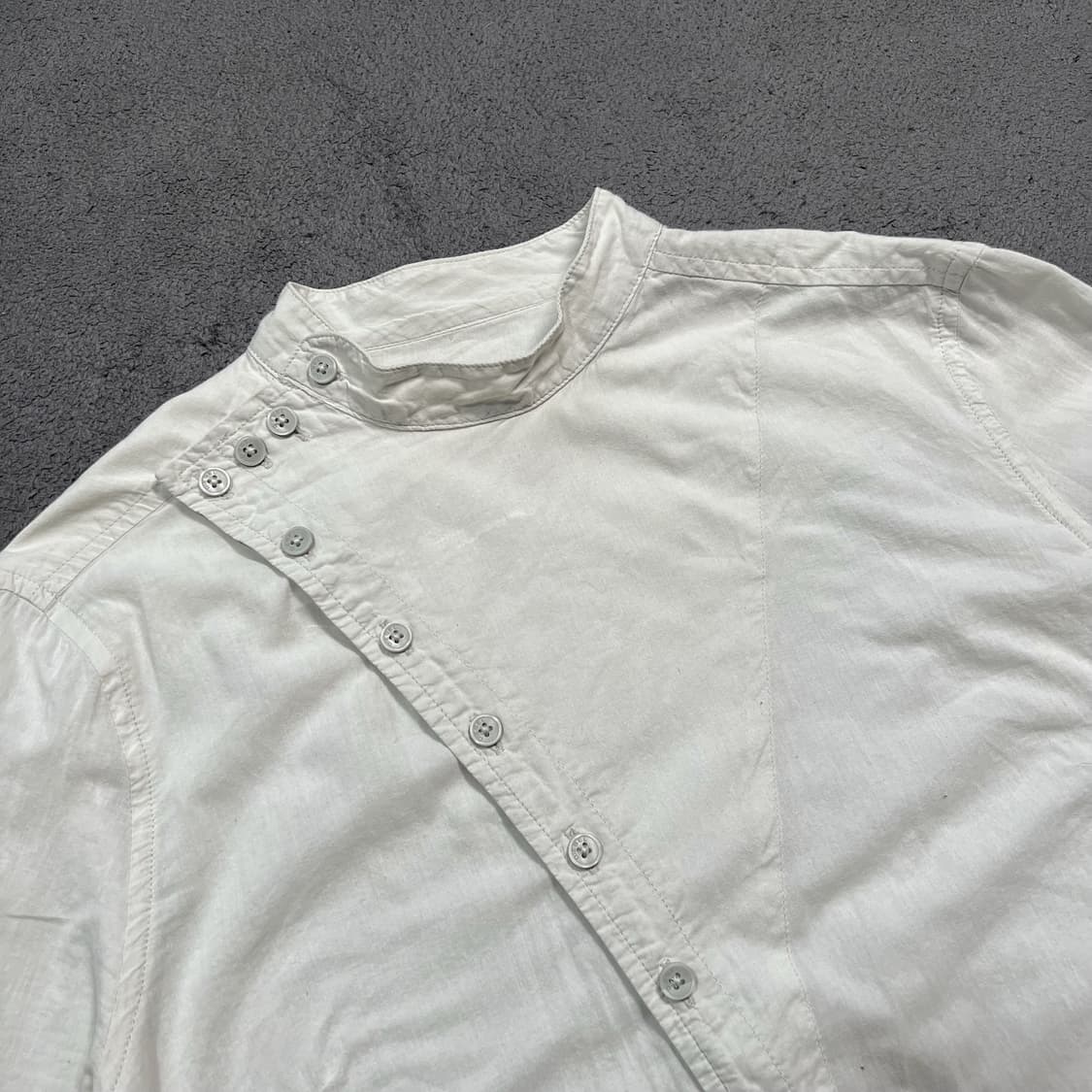 디젤 헨리넥 커브버튼 셔츠 상품이미지2