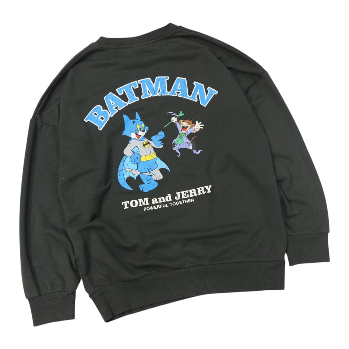 워너 브라더스 배트맨 x 톰과 제리 콜라보 그래픽 맨투맨 (160) 상품이미지1