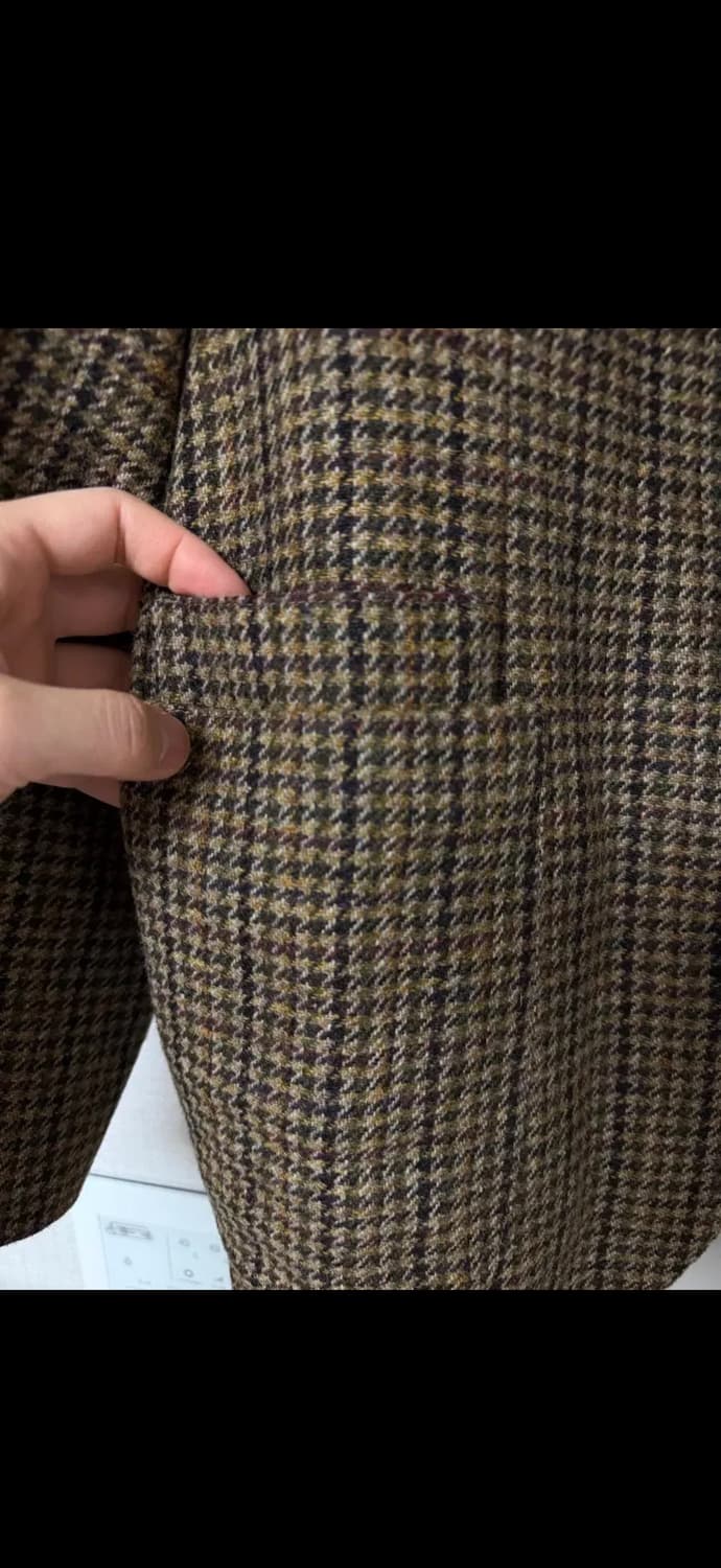 Justo Gimeno 트위드 하운드투스 자켓 50 상품이미지5